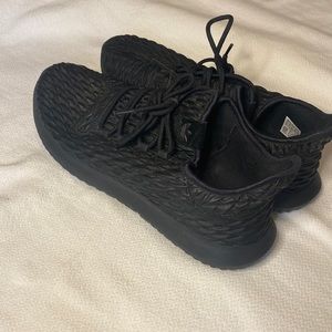 Mens Black Adidas Athletic Shoe